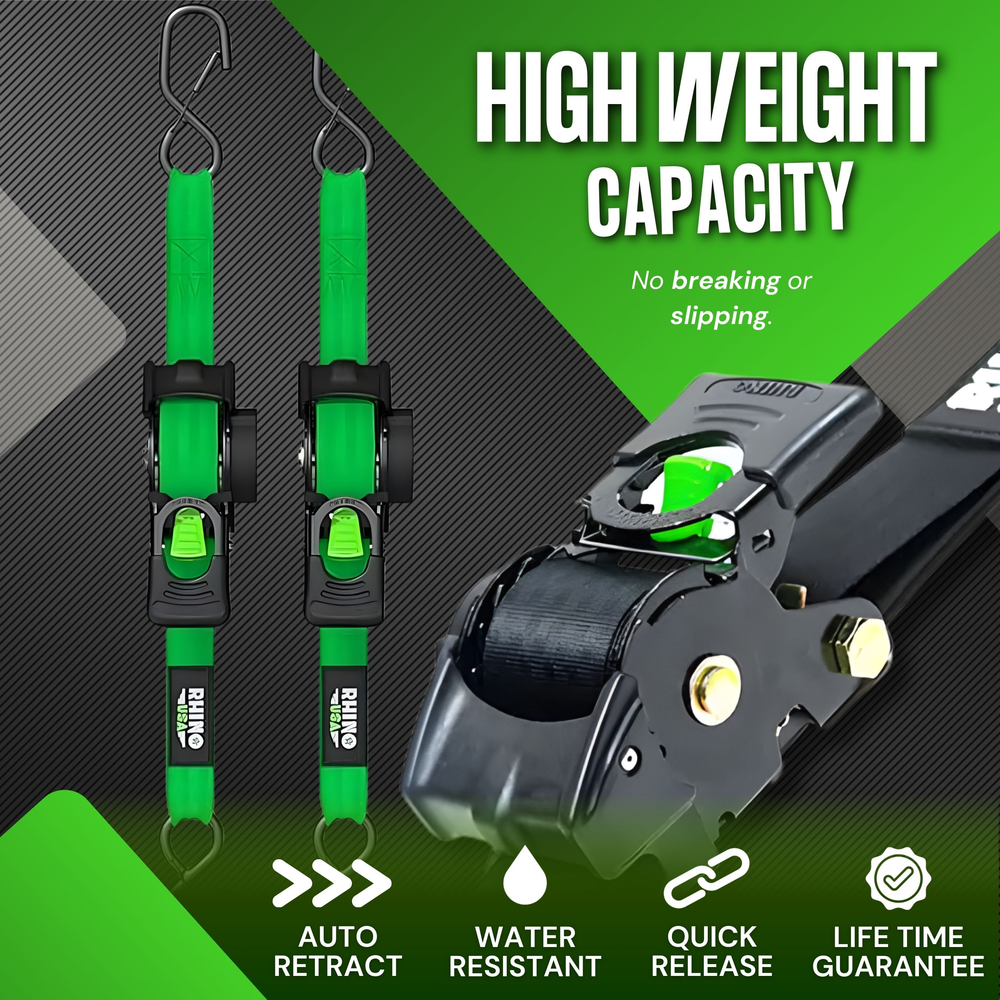 ๐ Limited Time โ Upgraded 2025 Retractable Ratchet Strap (Perfect Gift for Men๐)